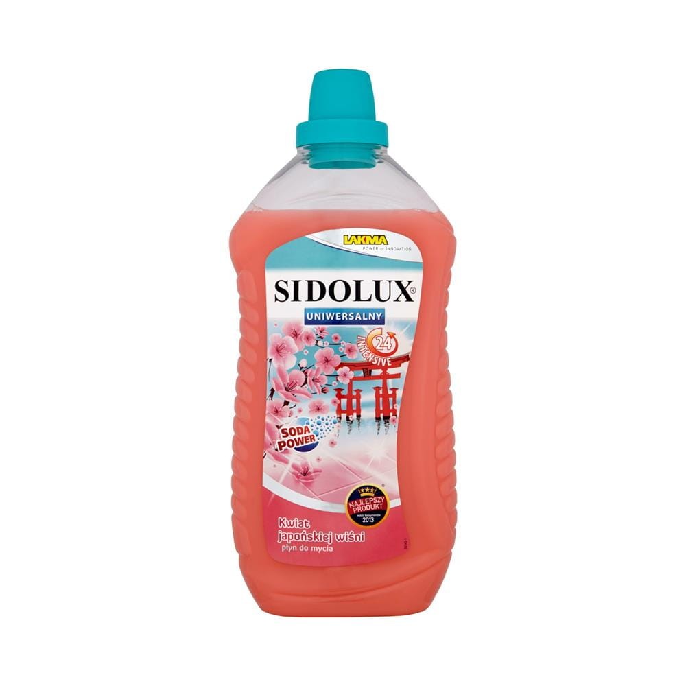 167524 SIDOLUX PŁYN DO MYCIA UNIWERSALNY 1L KWIAT JAPOŃSKIEJ WIŚNI 5902986201226