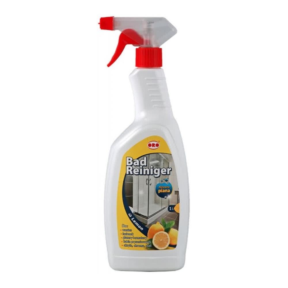 169722 ORO SPRAY DO CZYSZCZENIA 1L ŁAZIENKA I KABINA PRYSZNICOWA CITRON 5907176885453