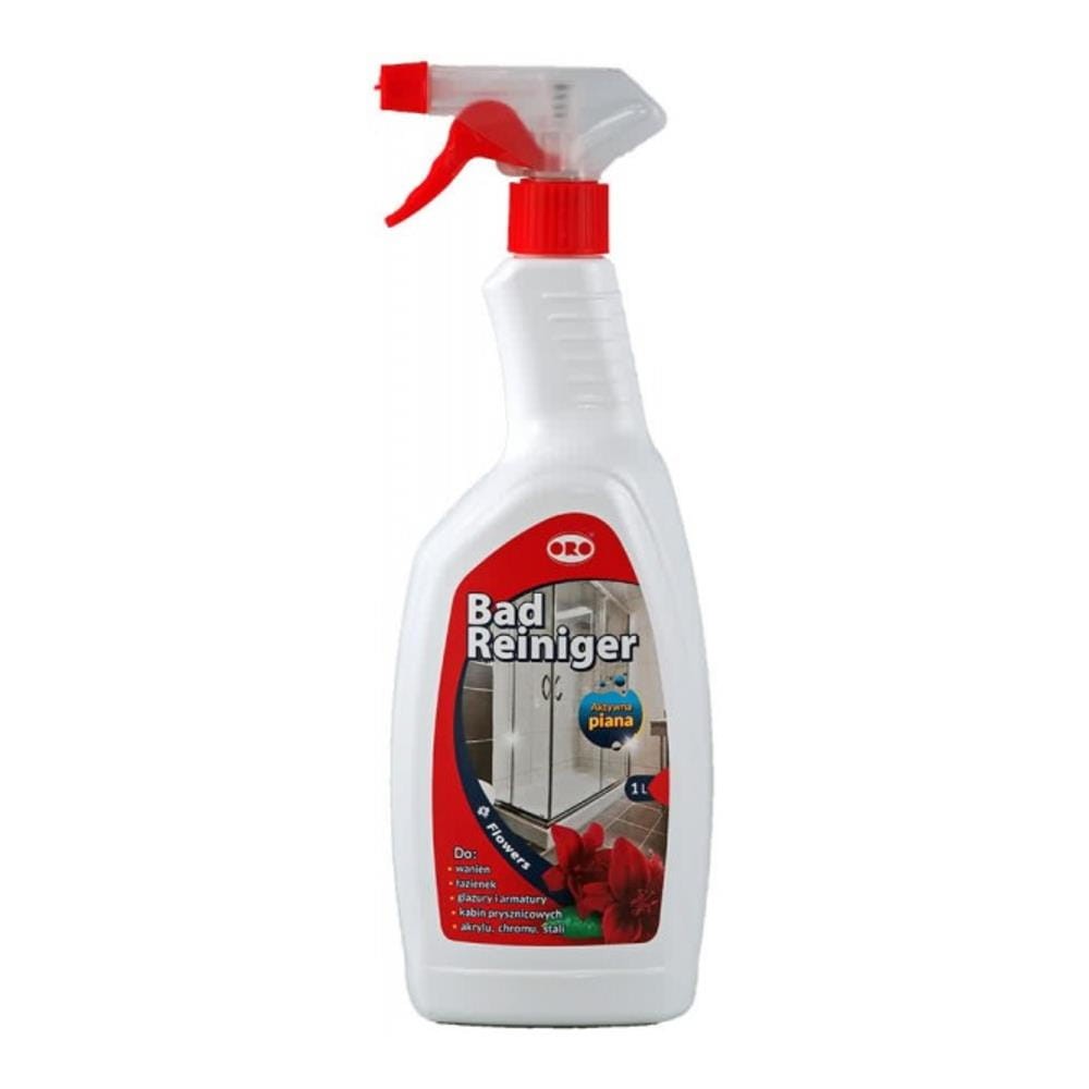 169724 ORO SPRAY DO CZYSZCZENIA 1L ŁAZIENKA I KABINA PRYSZNICOWA KWIATOWY 5907176885477