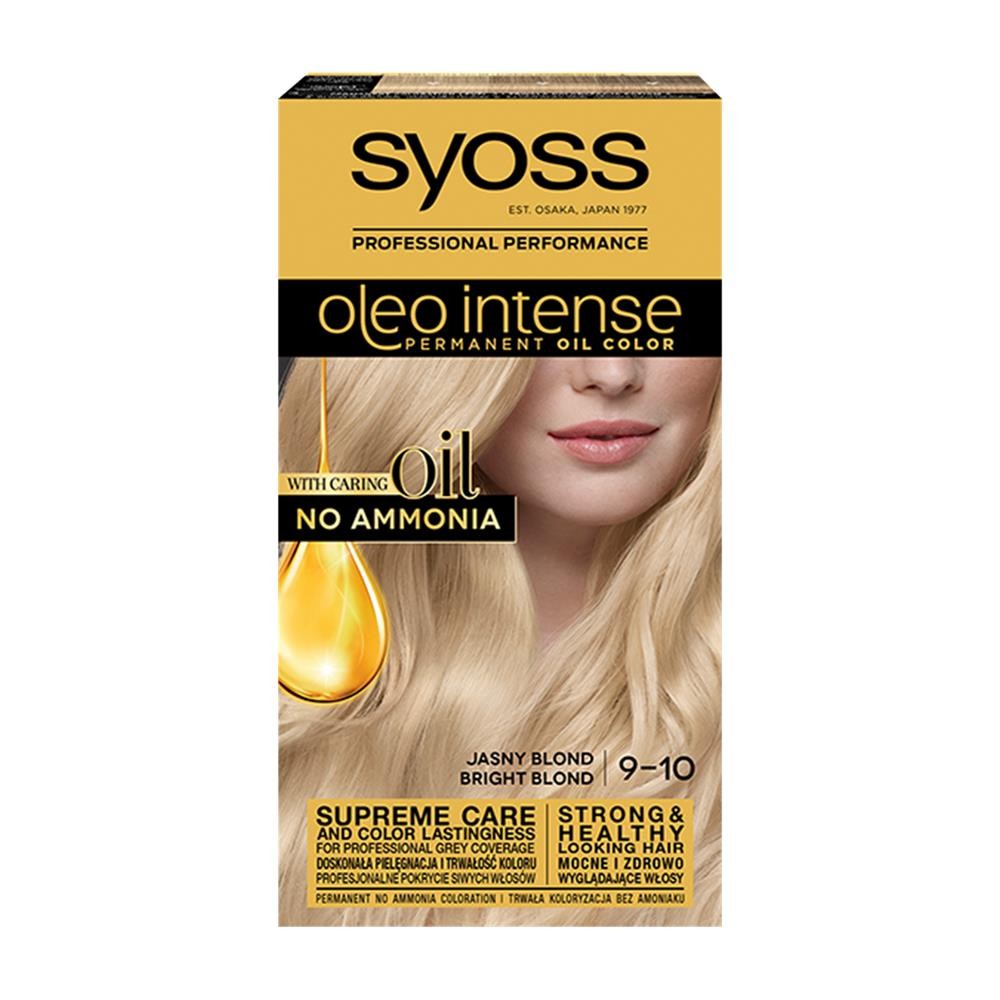 174779 SYOSS FARBA KOLORYZUJĄCA OLEO  9-10 BRIGHT BLOND. KOLOR JASNY BLOND. 9000100814379