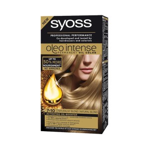 174780 SYOSS FARBA KOLORYZUJĄCA OLEO  7-10 NATURAL BLOND. KOLOR NATURALNY BLOND. 9000100814461
