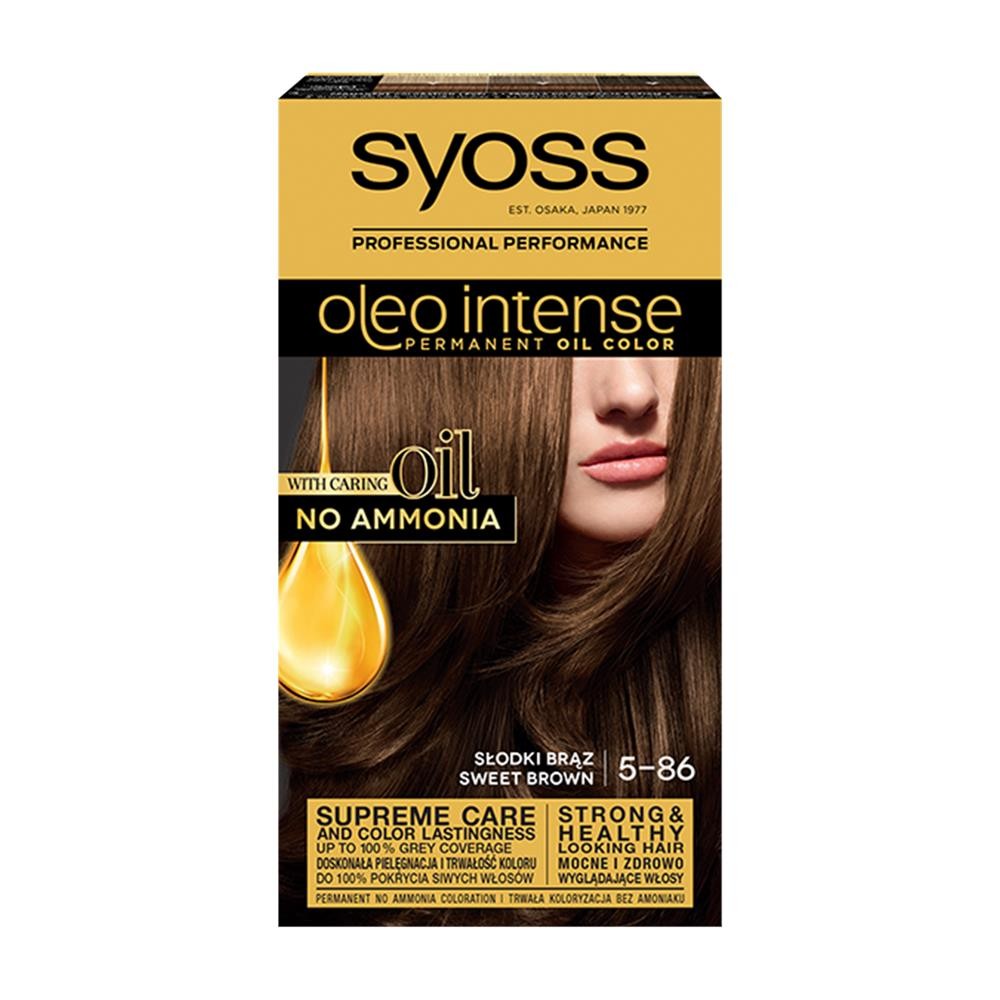 174784 SYOSS FARBA KOLORYZUJĄCA OLEO  5-86 SWEET BROWN. KOLOR CZEKOLADOWY BRĄZ. 9000100814829