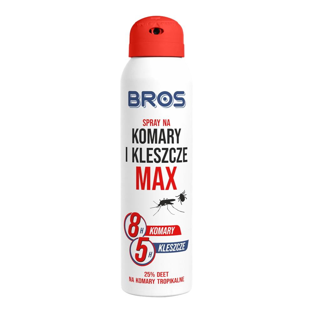 175004 BROS SPRAY NA KOMARY I KLESZCZE  90ML MAX 5904517049543