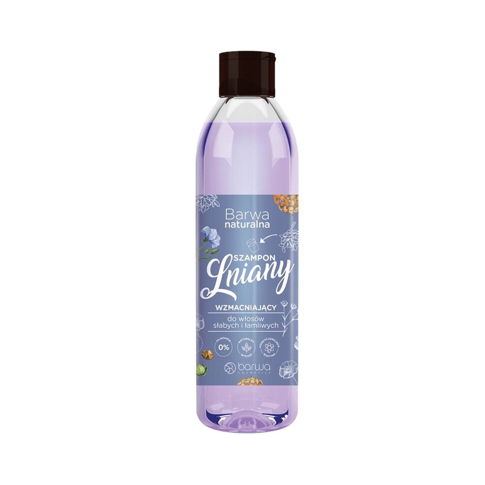 176470 BARWA NATURALNA SZAMPON DO WŁOSÓW 300ML NATURALNY LEN 5902305000349