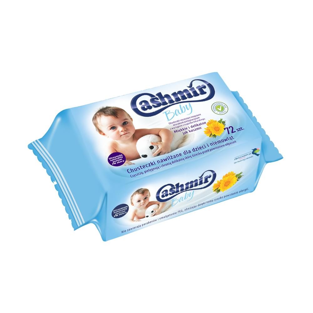 176650 CASHMIR CHUSTECZKI NAWILŻANE DLA DZIECI 72 SZT. 8594158372505