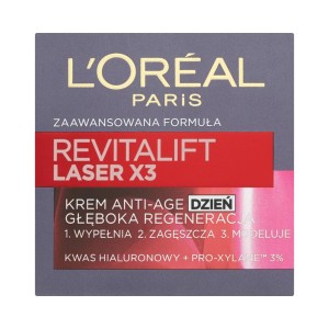 177051 Loreal  REVITALIFT LASER X3 KREM DO TWARZY 50ML DZIEŃ 3600522249153