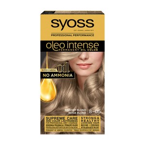 177596 SYOSS FARBA KOLORYZUJĄCA OLEO  8-05 BEIGE BLOND. KOLOR BLOND BEŻOWY . 9000100840965