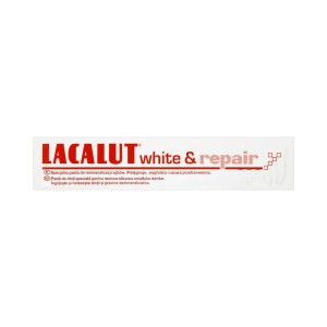 177827 LACALUT PASTA DO ZĘBÓW  75ML WHITE&amp;REPAIR 4016369616765