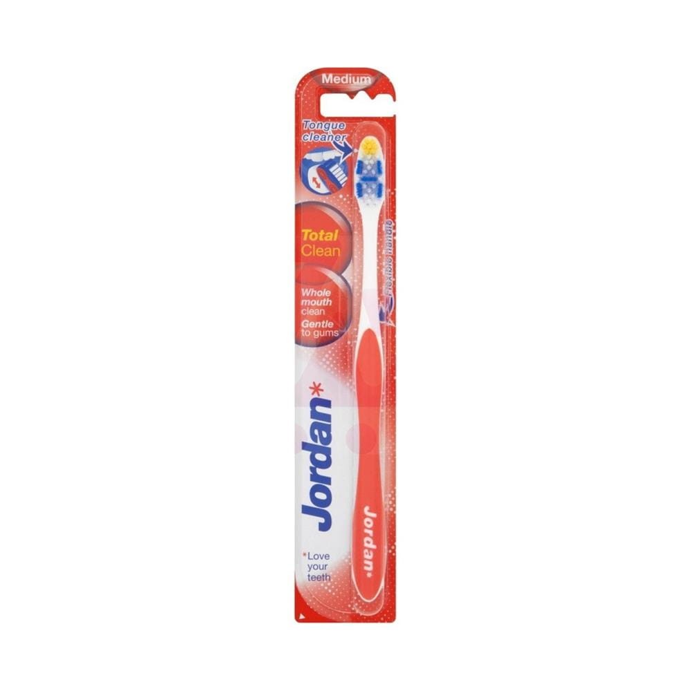 178385 JORDAN SZCZOTECZKA DO ZĘBÓW TOTAL CLEAN MEDIUM 7038516140371