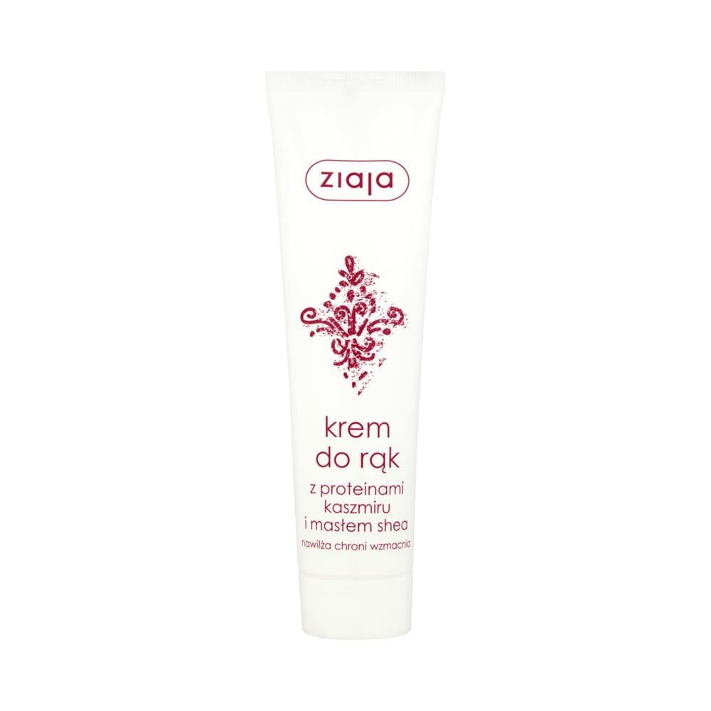 179418 ZIAJA KREM DO RĄK 100ML PROTEINY KASHMIRU I MASŁO SHEA 5901887028895