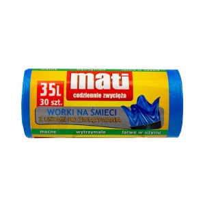 180356 MATI WORKI NA ŚMIECI  35L 30 SZT. ZAWIĄZYWANE 5902365089933