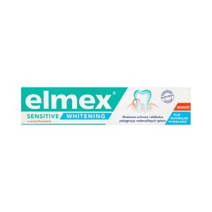 180501 ELMEX PASTA DO ZĘBÓW 75ML SENSITIVE WHITENING 8714789926292