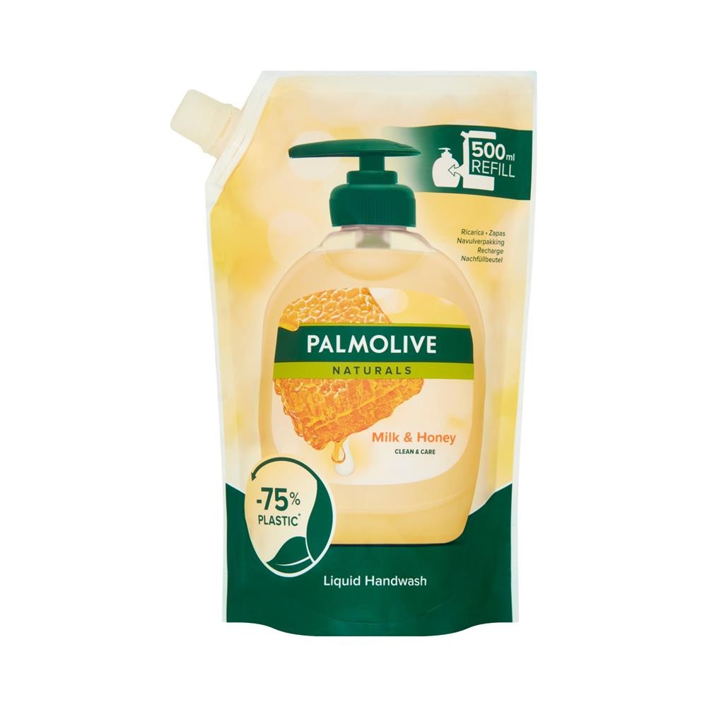 180661 PALMOLIVE MYDŁO W PŁYNIE ZAPAS 500ML MLEKO I MIÓD 8003520029157