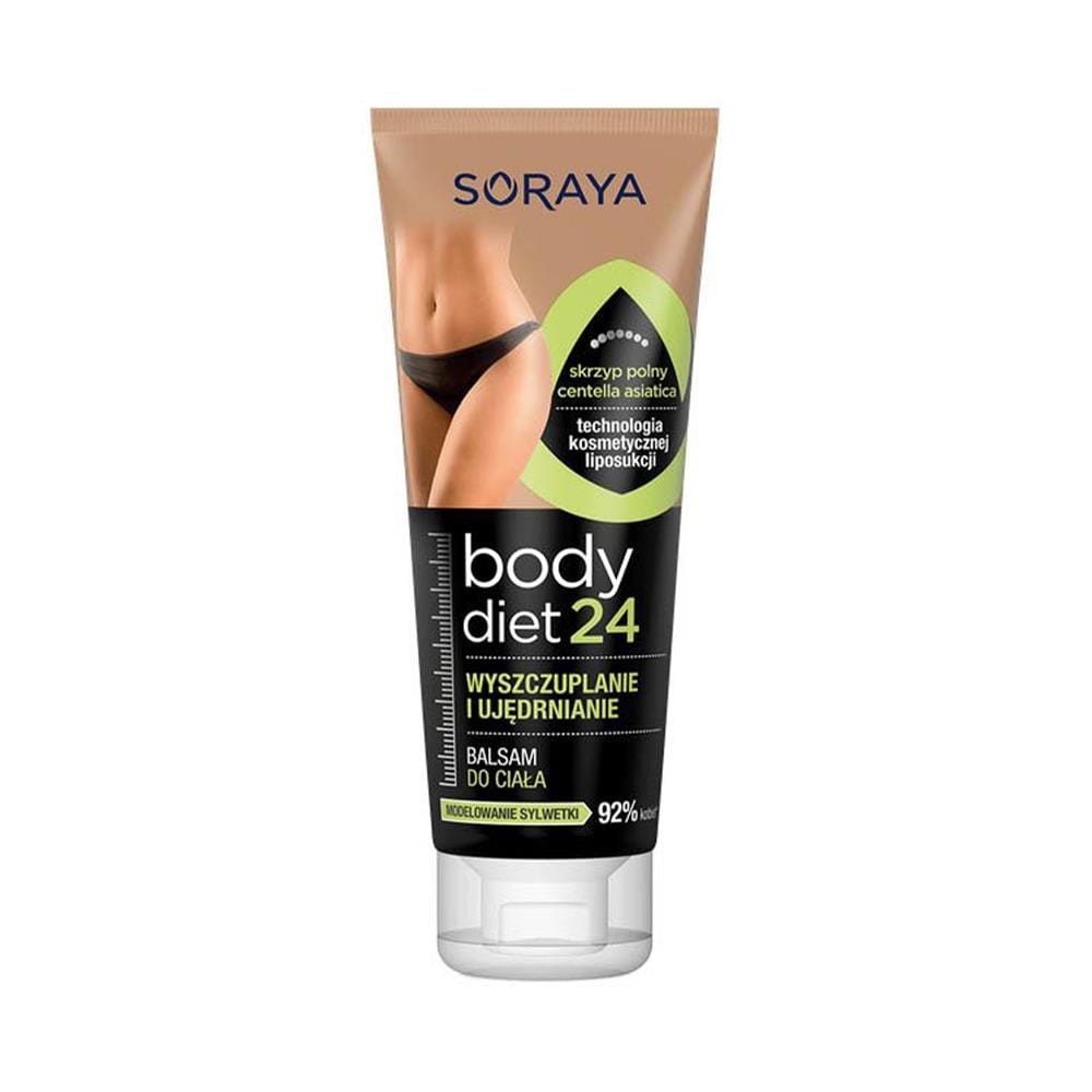 181960 SORAYA BODY DIET24 BALSAM DO CIAŁA 200ML WYSZCZUPLAJĄCO-UJĘDRNIAJĄCY 5901045061450