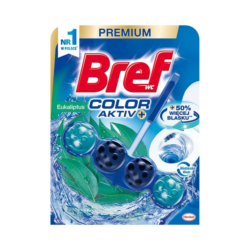 182618 BREF KOSZYK DO WC BLUE AKTIV 50G EUCALYPTUS 9000100889438