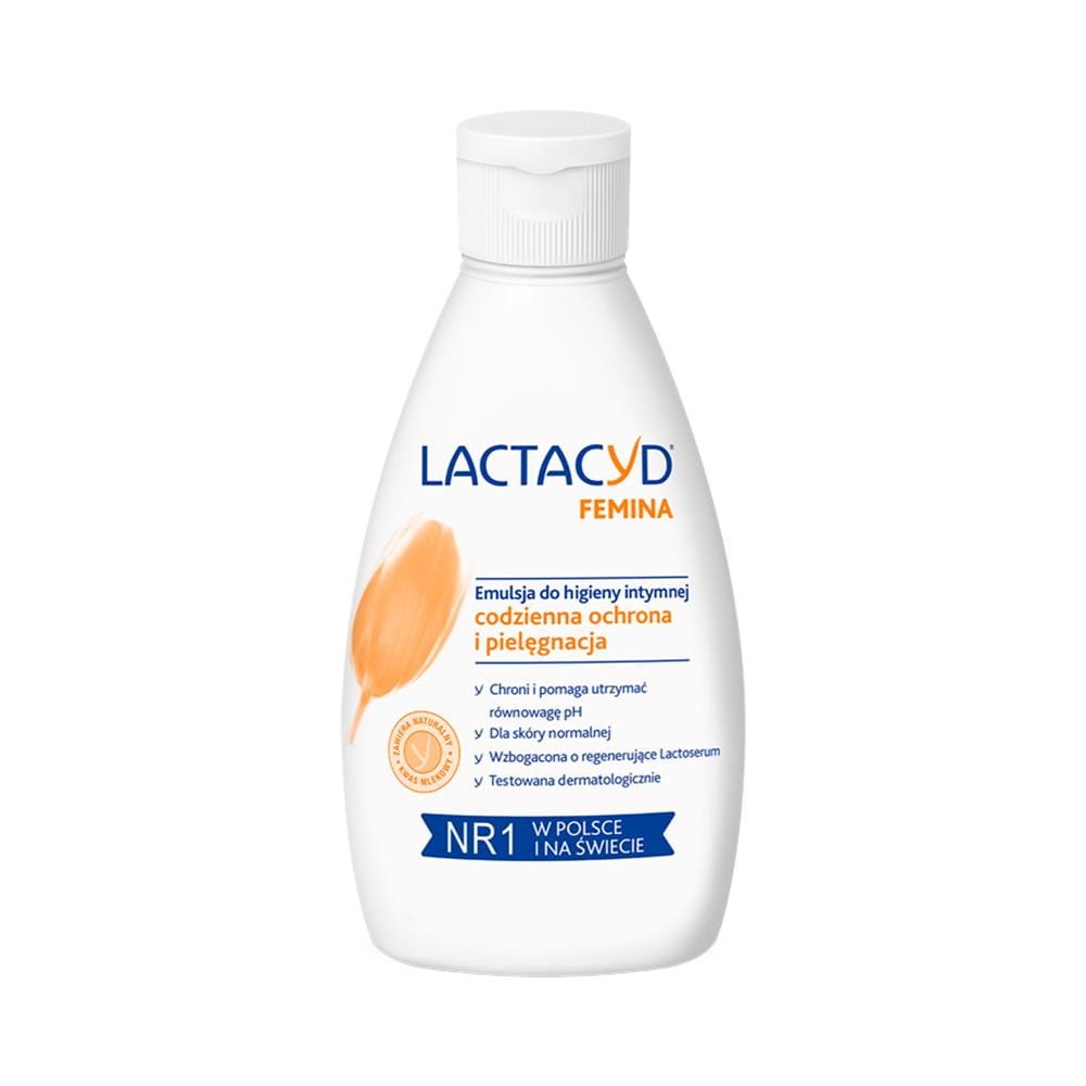 182890 LACTACYD EMULSJA DO HIGIENY INTYMNEJ ZAPAS 200ML FEMINA 5391520942662