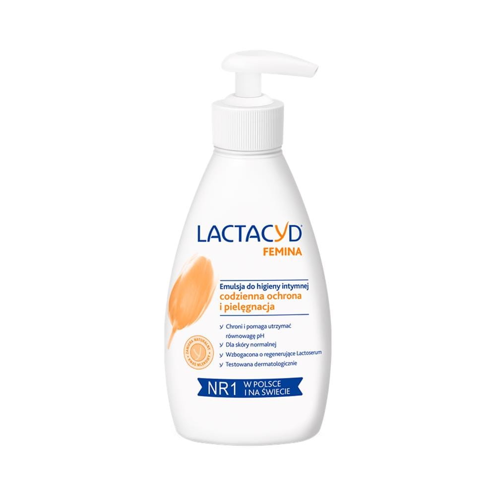 182891 Lactacyd Femina Emulsja do codziennej higieny intymnej 200ml 5391520942679