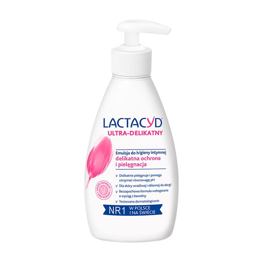 182899 LACTACYD EMULSJA DO HIGIENY INTYMNEJ DOZOWNIK 200ML SENSITIVE 5391520942693