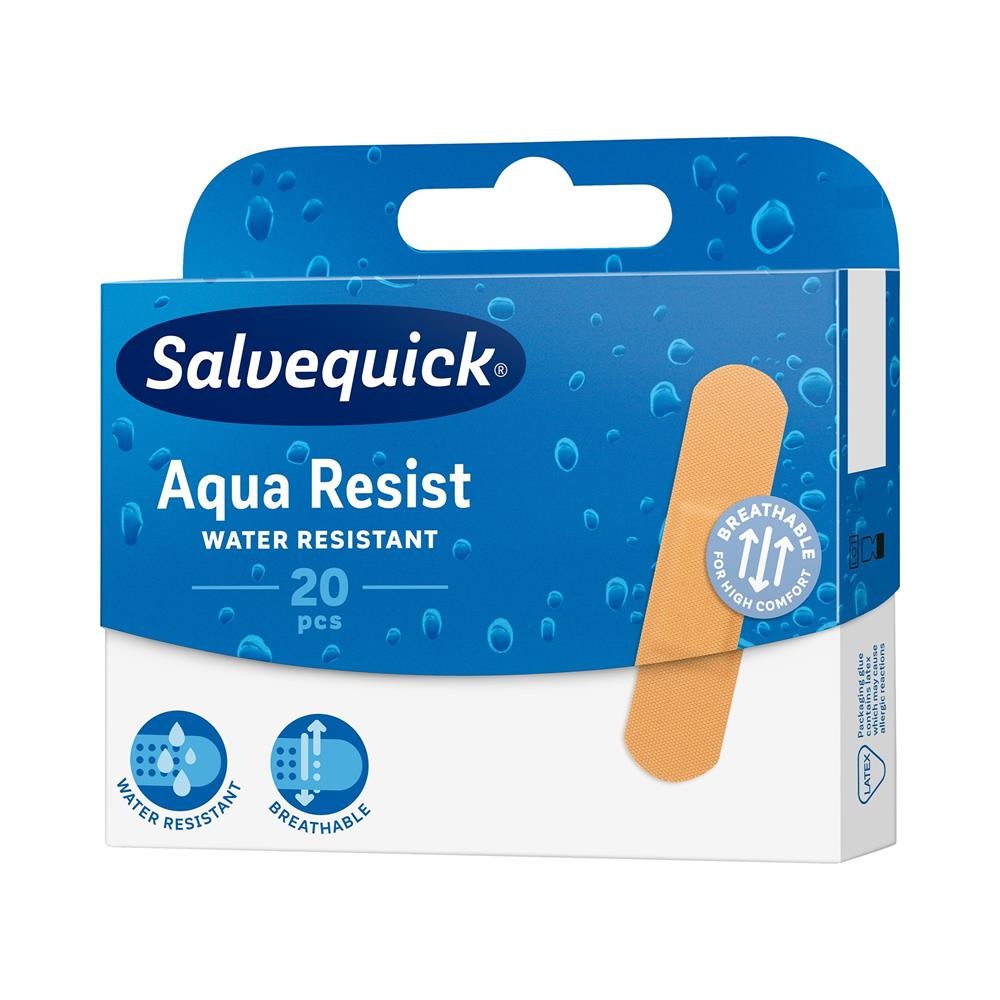 183226 SALVEQUIK PLASTRY 20 SZT. AQUA RESIST 604226 7310616042268