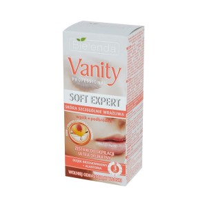 183873 BIELENDA VANITY SOFT ZESTAW DO DEPILACJI ULTRA DELIKATNY WĄSIK,PODBRÓDEK 5902169014056