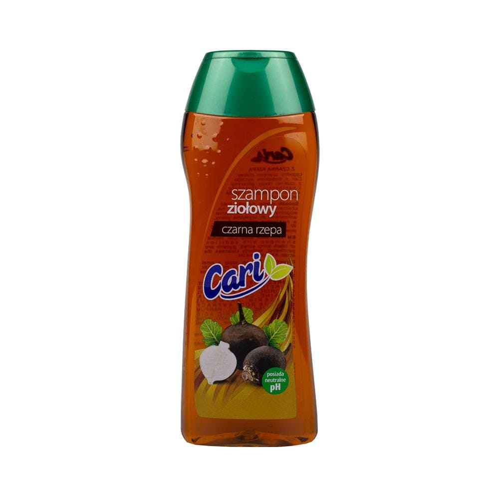 185101 CARI SZAMPON DO WŁOSÓW  300ML CZARNA RZEPA 5905429006662