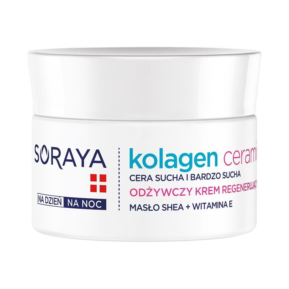 185275 SORAYA KOLAGEN+CERAMIDY KREM DO TWARZY 50ML REGENERUJĄCY  5901045063133