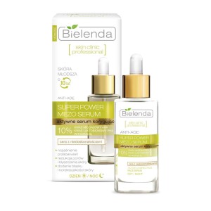 186150 BIELENDA SKIN CLINIC MEZO TERAPIA KORYGUJĄCA SERUM DO TWARZY 30ML DZIEŃ/NOC 5902169015206