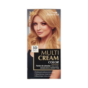 187667 JOANNA MULTI CREAM EFEKT 3D COLOR FARBA KOLORYZUJĄCA 30.5 SŁONECZNY BLOND  5901018013172
