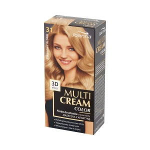 187669 JOANNA MULTI CREAM EFEKT 3D COLOR FARBA KOLORYZUJĄCA 31 PIASKOWY BLOND  5901018013196