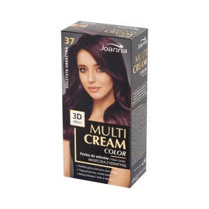 187675 JOANNA MULTI CREAM EFEKT 3D COLOR FARBA KOLORYZUJĄCA 37 SOCZYSTA OBERŻYNA   5901018013257