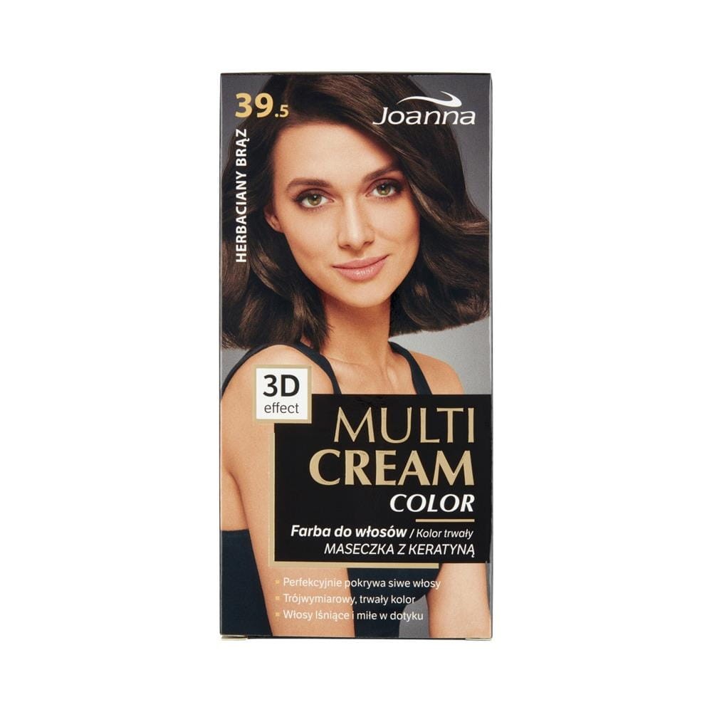 187678 JOANNA MULTI CREAM EFEKT 3D COLOR FARBA KOLORYZUJĄCA 39.5 HERBACIANY BRĄZ  5901018013288