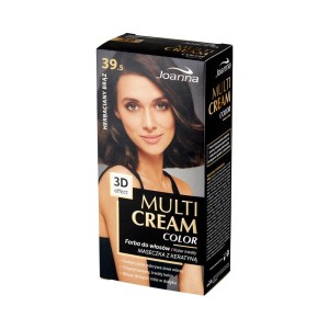 187678 JOANNA MULTI CREAM EFEKT 3D COLOR FARBA KOLORYZUJĄCA 39.5 HERBACIANY BRĄZ  5901018013288